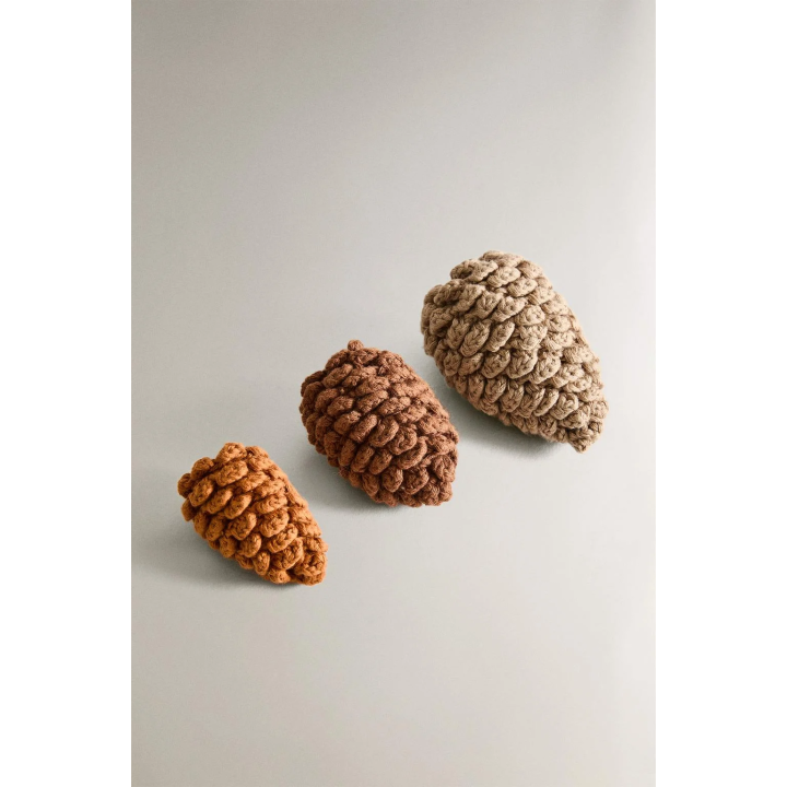 Набор игрушек для домашних питомцев в виде ананасов (набор из 3 шт.)