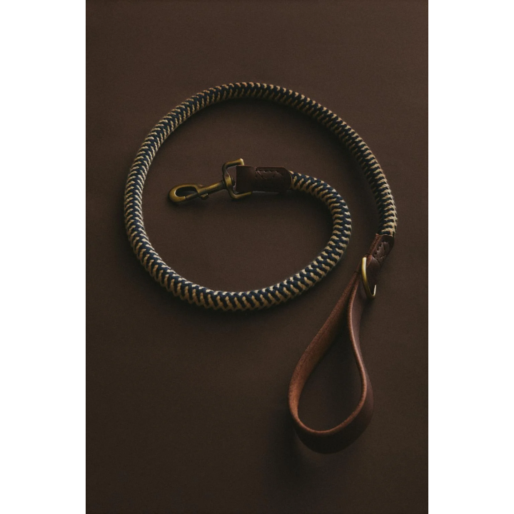 MULTICOLOURED CORD DOG LEAD