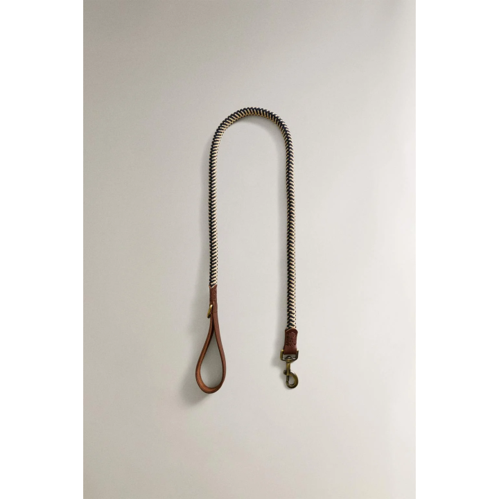 MULTICOLOURED CORD DOG LEAD