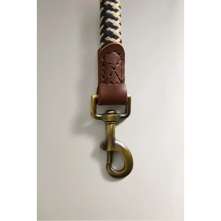 MULTICOLOURED CORD DOG LEAD