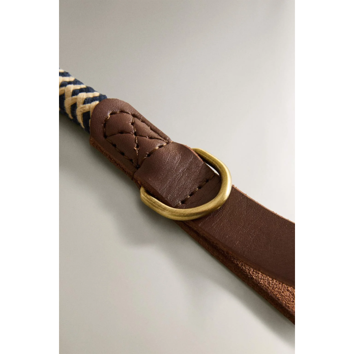 MULTICOLOURED CORD DOG LEAD