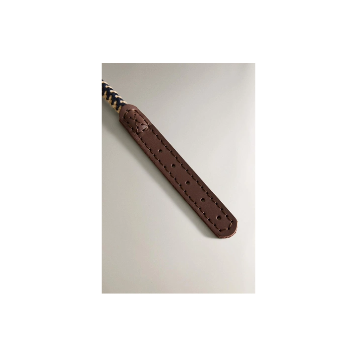 Ошейник для собак из цветной шнурки