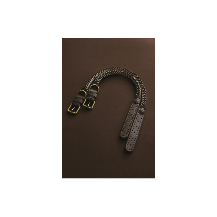 Ошейник для собак из цветной шнурки