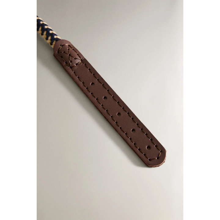 Ошейник для собак из цветной шнурки