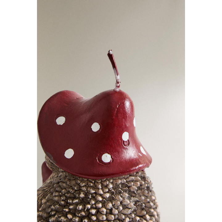 Рождественская свеча в виде ёжика