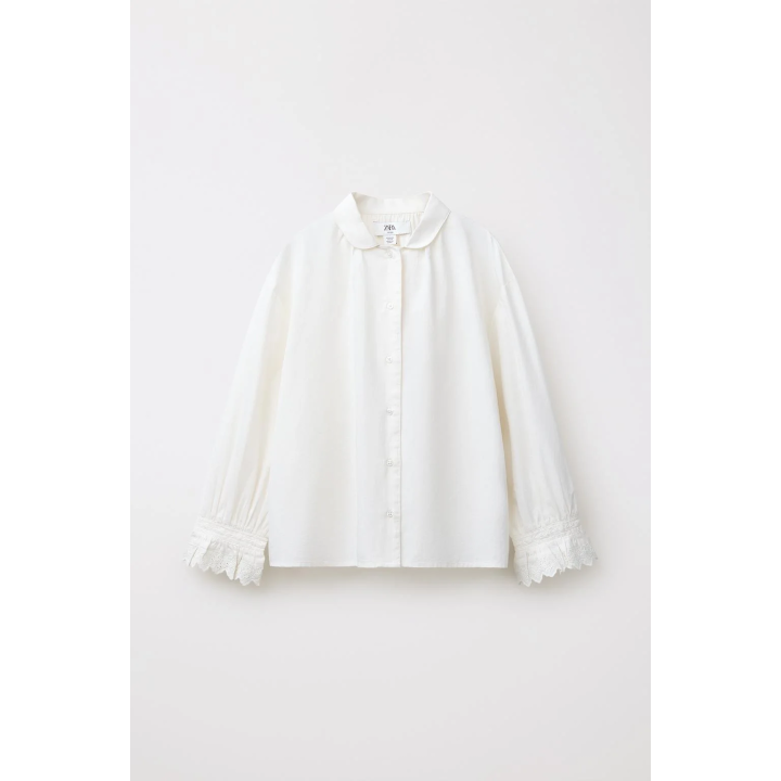 Рубашка пижамного кроя с вышивкой limited edition