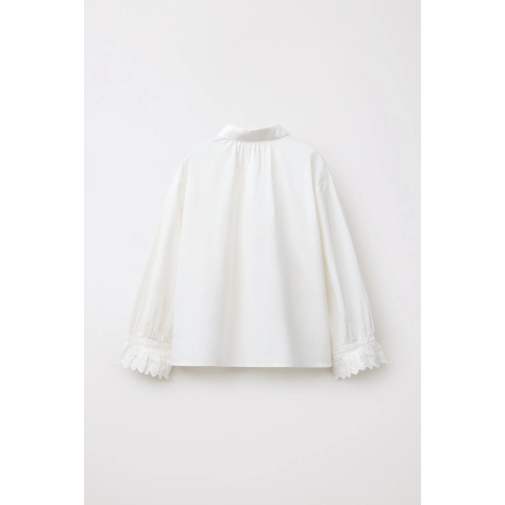 Рубашка пижамного кроя с вышивкой limited edition