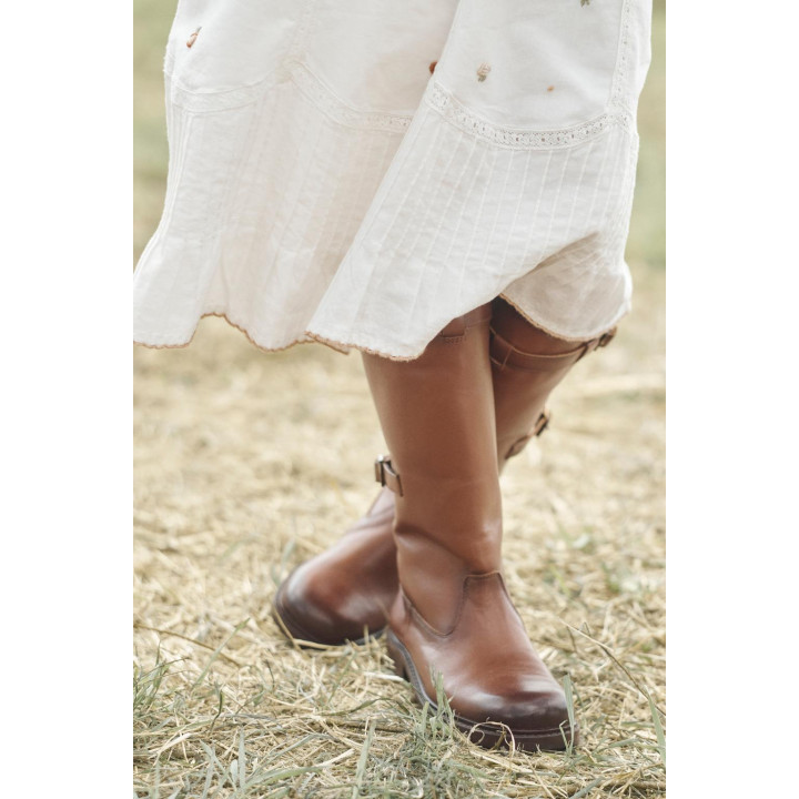 Юбка-миди с цветочной вышивкой limited edition