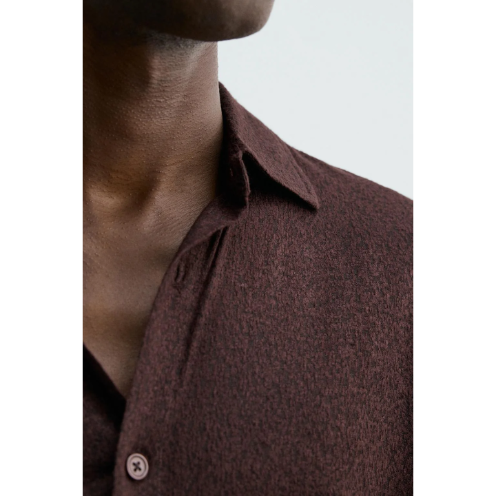 РУБАШКА JACQUARD С ТЕКСТУРОЙ