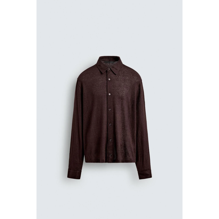 РУБАШКА JACQUARD С ТЕКСТУРОЙ