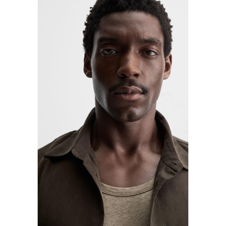 Рубашка свободного кроя