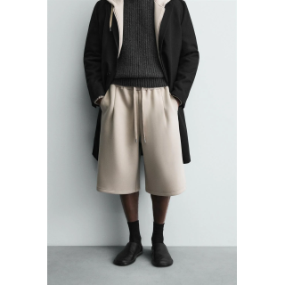 Бермуды в стиле неопрена с ламлами