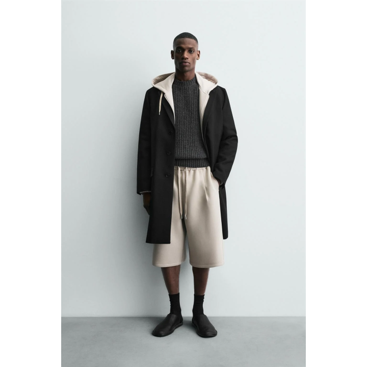 Бермуды в стиле неопрена с ламлами