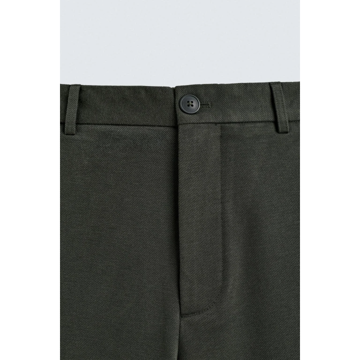 БРЮКИ RELAXED FIT ИЗ СТРУЯЩЕЙСЯ ТКАНИ