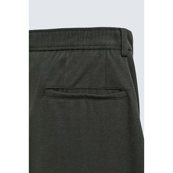 БРЮКИ RELAXED FIT ИЗ СТРУЯЩЕЙСЯ ТКАНИ