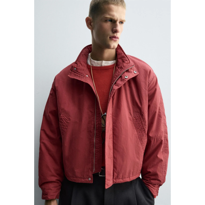 СТЕГАНАЯ КУРТКА С ВОЩЕНЫМ ПОКРЫТИЕМ