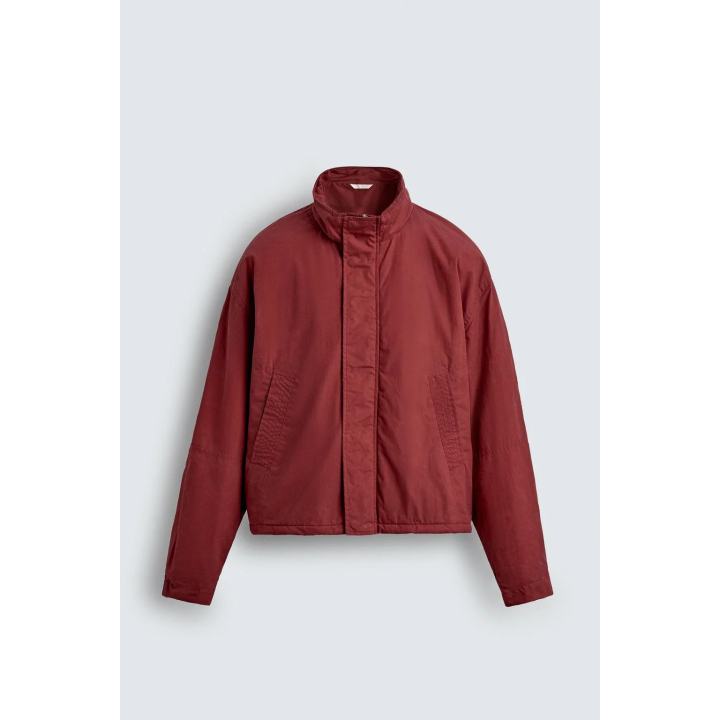 СТЕГАНАЯ КУРТКА С ВОЩЕНЫМ ПОКРЫТИЕМ