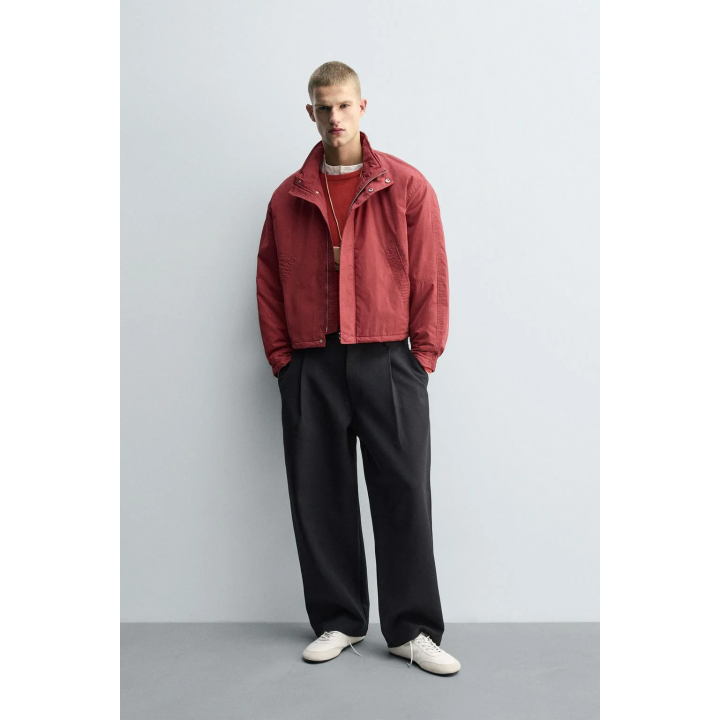 СТЕГАНАЯ КУРТКА С ВОЩЕНЫМ ПОКРЫТИЕМ