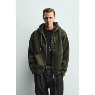 Толстовка с эффектом неопрена