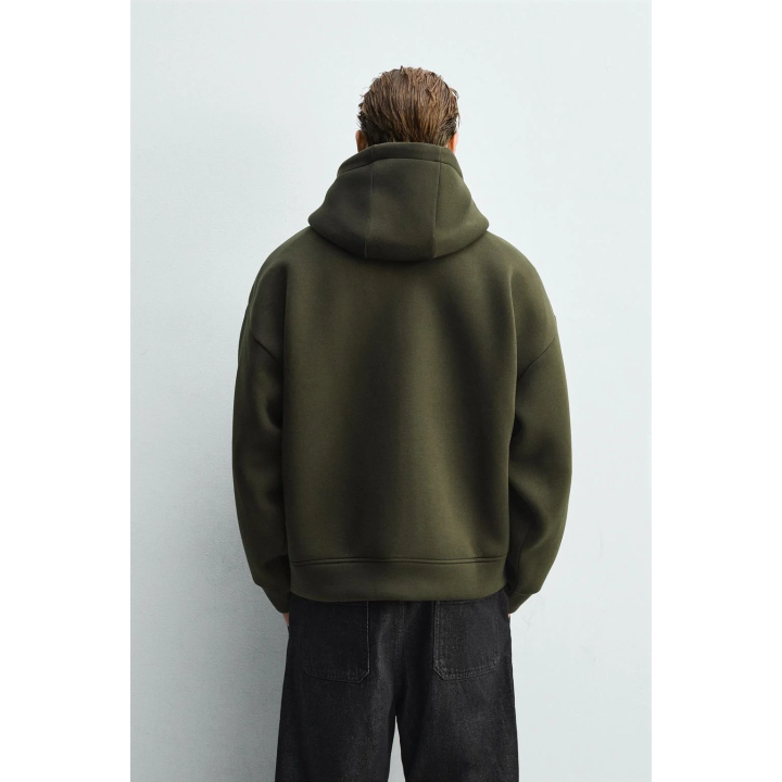 Толстовка с эффектом неопрена