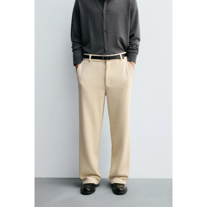 ВЕЛЬВЕТОВЫЕ БРЮКИ СВОБОДНОГО КРОЯ