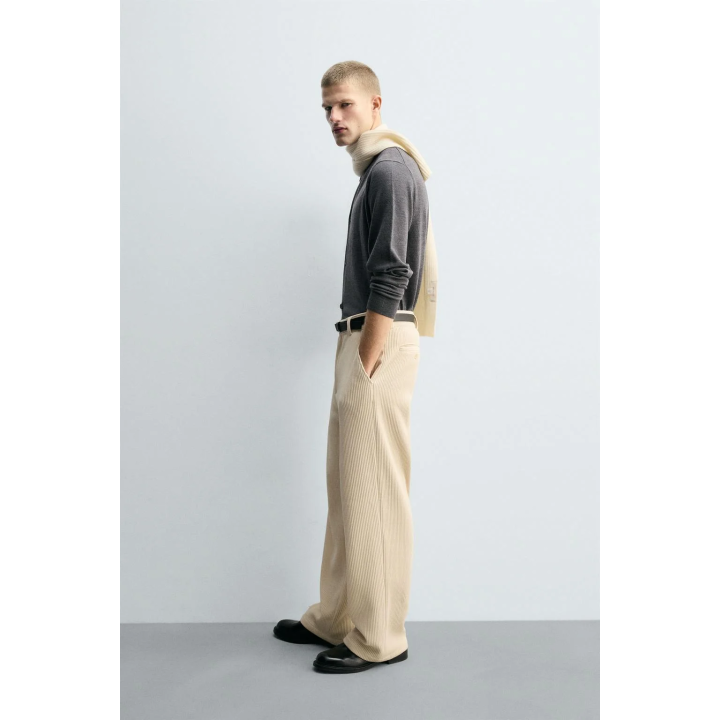 ВЕЛЬВЕТОВЫЕ БРЮКИ СВОБОДНОГО КРОЯ