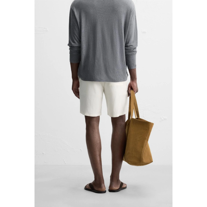 Бермуды из льняной смеси