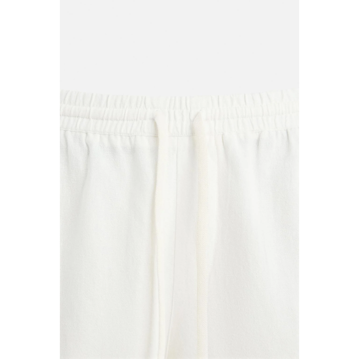 Бермуды из льняной смеси