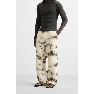 БРЮКИ С ТЕКСТУРНЫМ ПРИНТОМ TIE DYE