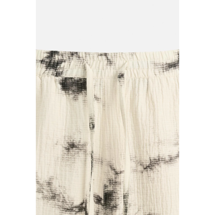 БРЮКИ С ТЕКСТУРНЫМ ПРИНТОМ TIE DYE