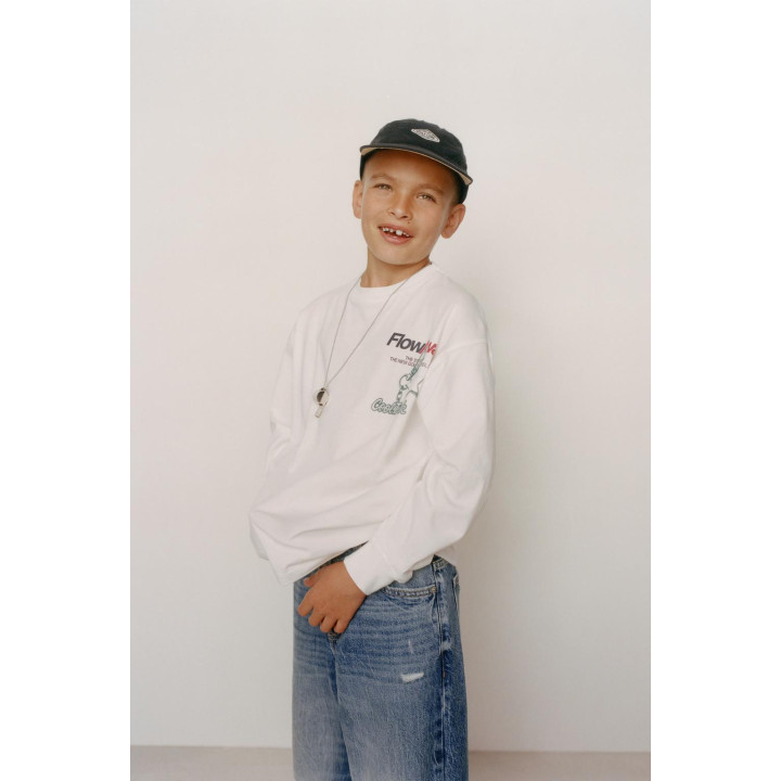 ФУТБОЛКА С ПРИНТОМ В ВИДЕ БРЕЛКА