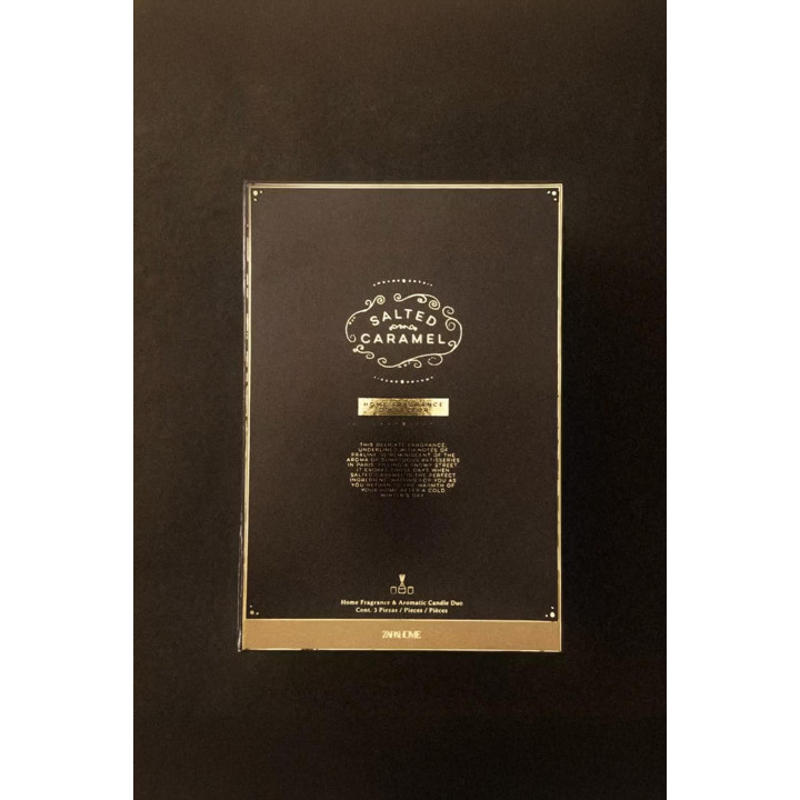 Набор подарочный с соленым карамелем (набор из 3 предметов)