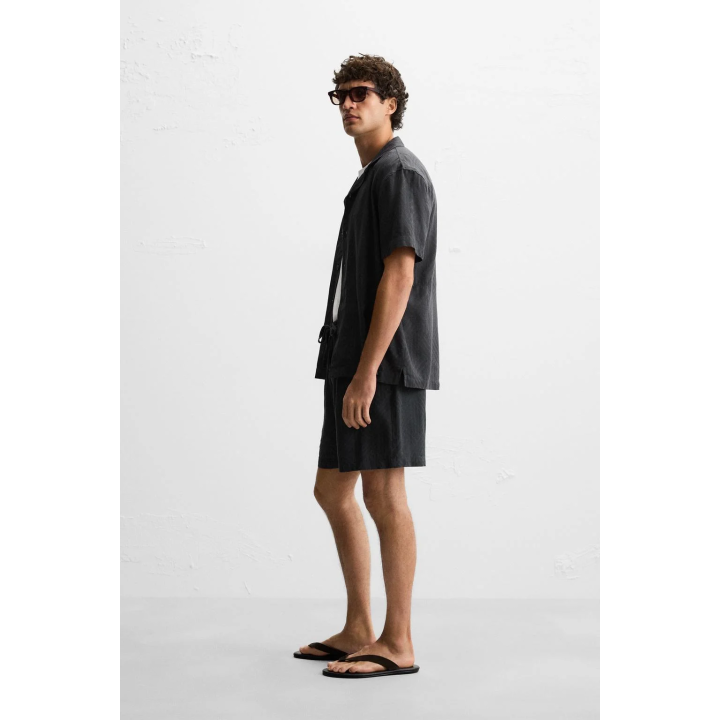 ЖАККАРДОВАЯ РУБАШКА С ГЕОМЕТРИЧЕСКИМ УЗОРОМ