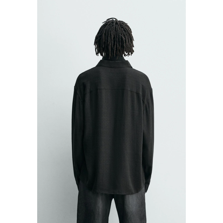 РУБАШКА ИЗ ВИСКОЗЫ И ХЛОПКА