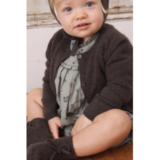 Блузка с цветочным принтом и маленькими оборками limited edition