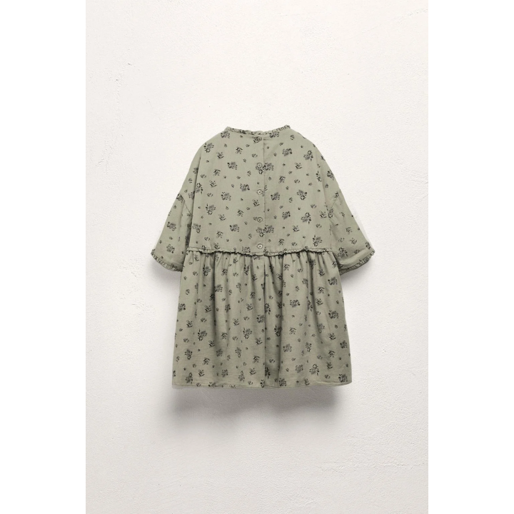 2-5 YEARS / LIMITED EDITION RUFFLED FLORAL DRESS