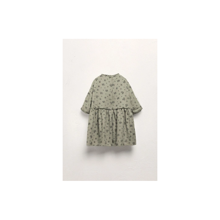 2-5 YEARS / LIMITED EDITION RUFFLED FLORAL DRESS