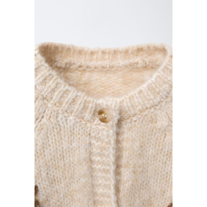 КАРДИГАН С БЕЛКАМИ