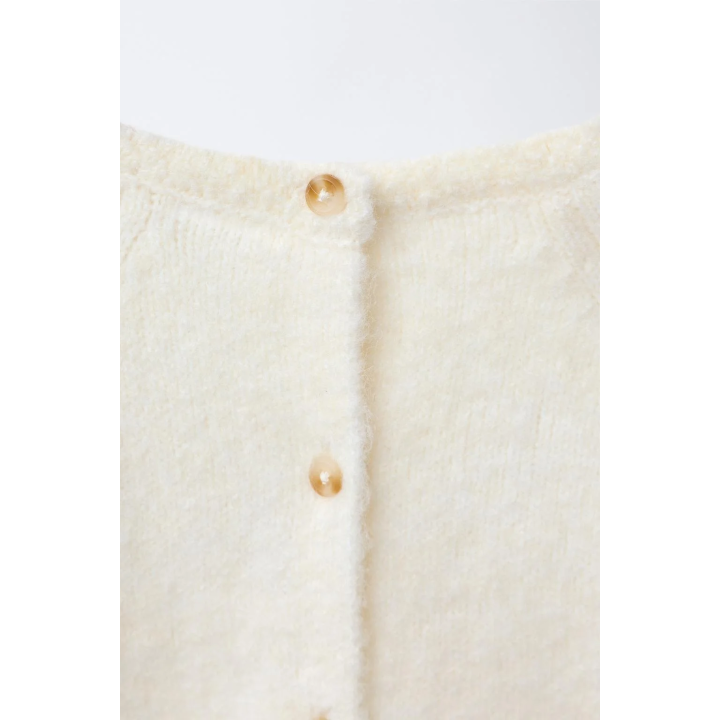 ВЯЗАНЫЙ ДЖЕМПЕР С ВЫШИТЫМИ ЕЖАМИ