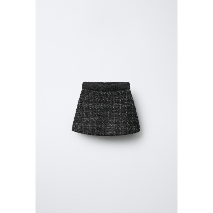 ТРИКОТАЖНАЯ ЮБКА С БЛЕСКИНКАМИ