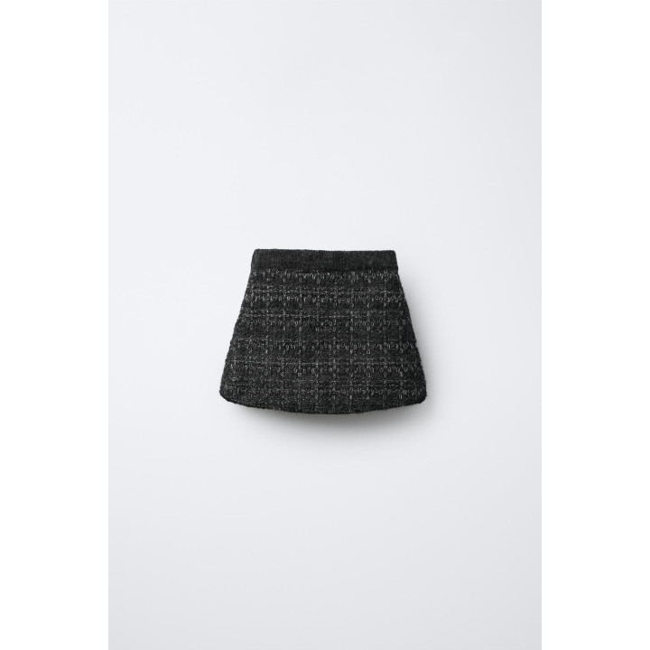 ТРИКОТАЖНАЯ ЮБКА С БЛЕСКИНКАМИ