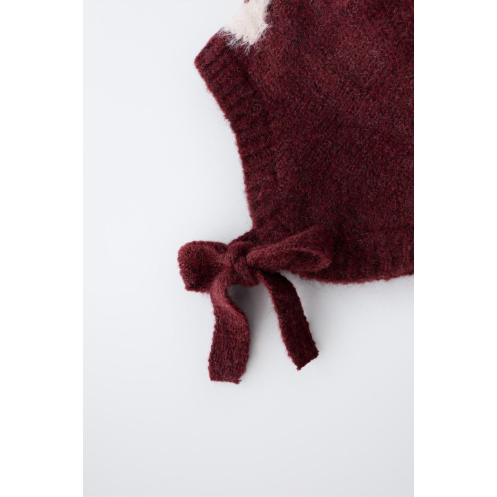 ТРИКОТАЖНЫЙ ЧЕПЧИК «СЕВЕРНЫЙ ОЛЕНЬ»