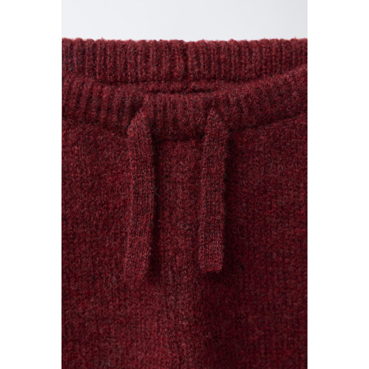 ТРИКОТАЖНЫЕ БРЮКИ-ДЖОГГЕРЫ С ОЛЕНЕМ