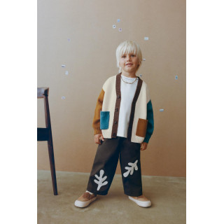 ВЯЗАНЫЙ КАРДИГАН В СТИЛЕ COLOR BLOCK