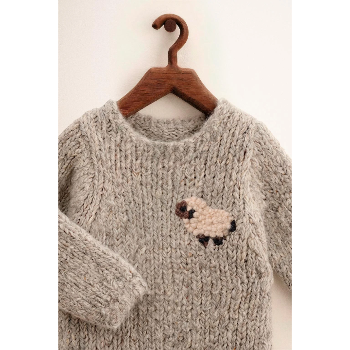 ZARA TIMELESS - ДЛИННЫЙ КОМБИНЕЗОН КРУПНОЙ ВЯЗКИ С ОВЕЧКОЙ