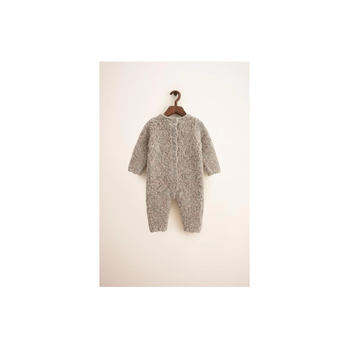 ZARA TIMELESS - ДЛИННЫЙ КОМБИНЕЗОН КРУПНОЙ ВЯЗКИ С ОВЕЧКОЙ