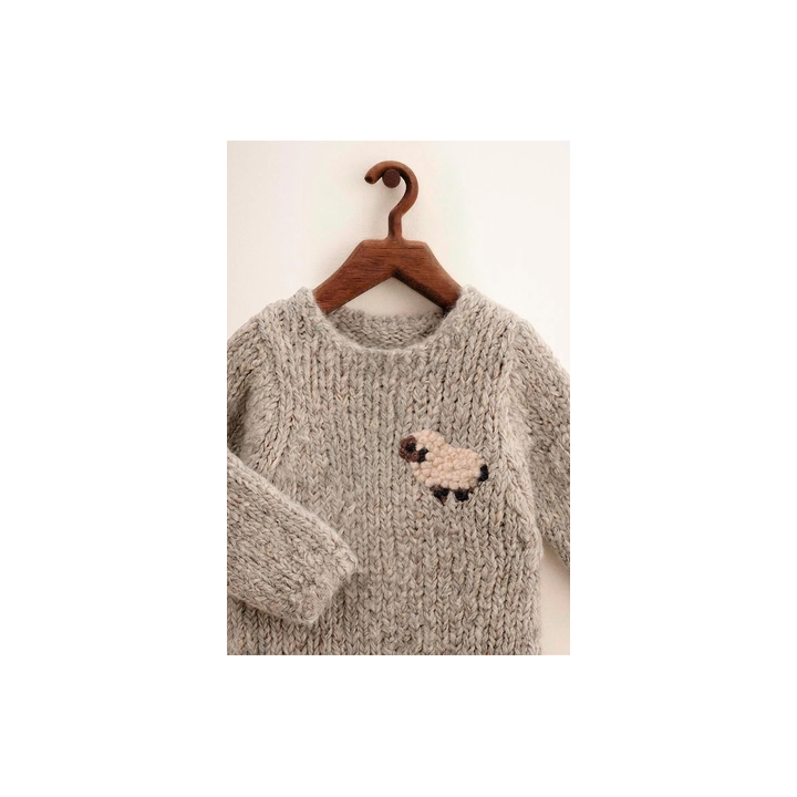 ZARA TIMELESS - ДЛИННЫЙ КОМБИНЕЗОН КРУПНОЙ ВЯЗКИ С ОВЕЧКОЙ