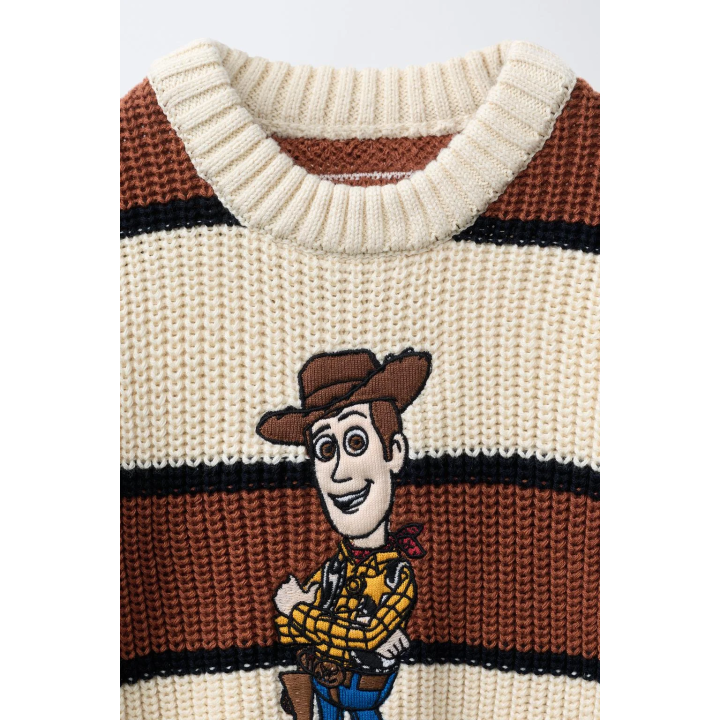 Вязанный свитер с полосками woody toy story © disney pixar