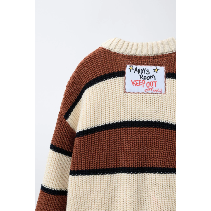 Вязанный свитер с полосками woody toy story © disney pixar