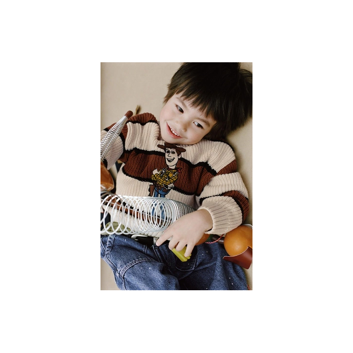 Вязанный свитер с полосками woody toy story © disney pixar